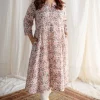 Aalya Batik Cotton Kali Kurta
