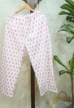 Afira Sanganeri Cotton Pant