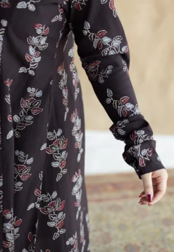 Akrita Black Ajrakh Cotton Kali Kurta