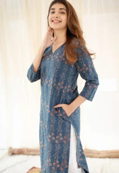 Aliyya Ajrakh Cotton Kurta
