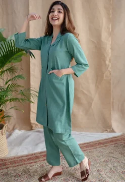Amara Slub Cotton Co-ord Set