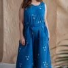 Amyra Dabu Slub Cotton Jumpsuit
