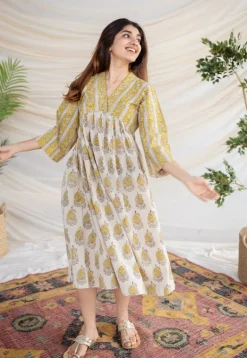 Anaisha Bagru Cotton Dress