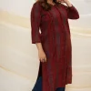 Aniha Ajrakh Madder Cotton Kurta