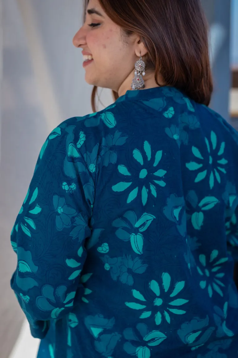 Aparna Dabu Cotton Short Top