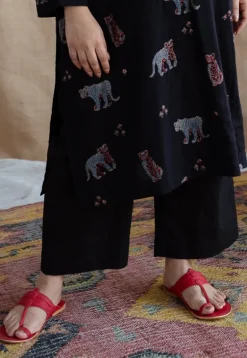 Ayushi Slub Cotton Straight Pant