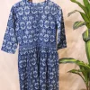 Azeen Dabu Cotton Kurta