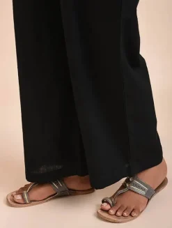 Black Kala Cotton Palazzo