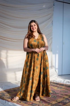 Chaitali Ajrakh Cotton Dress
