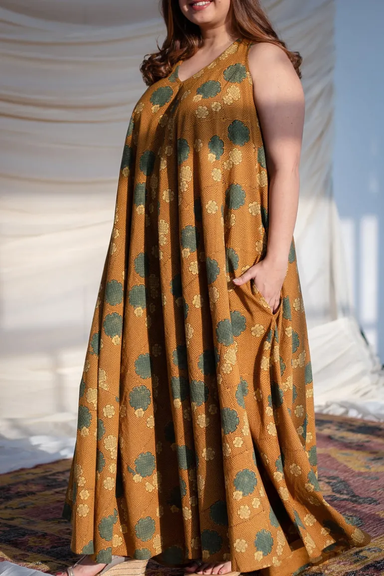 Chaitali Ajrakh Cotton Dress