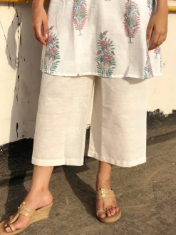Cropped Kala Cotton Pants