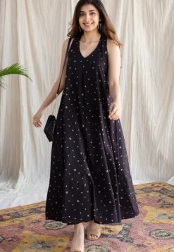 Ditya Ajrakh Cotton Dress