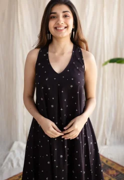 Ditya Ajrakh Cotton Dress