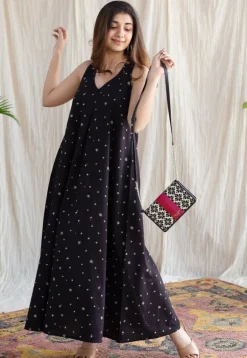 Ditya Ajrakh Cotton Dress