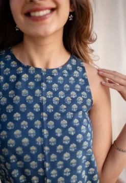 Edhaa Ajrakh Cotton Dress