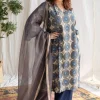 Elnaz Ajrakh Cotton Kurta