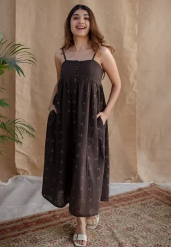 Hannah Dabu Slub Cotton Dress