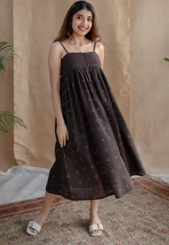 Hannah Dabu Slub Cotton Dress