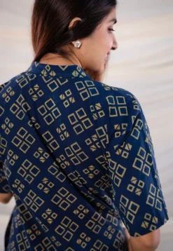 Hruta Ajrakh Cotton Dress