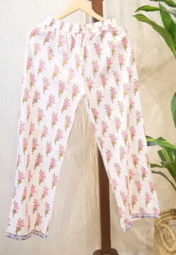 Iffat Sanaganeri Border Cotton Pant