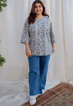 Iman Kalamkari Cotton Top