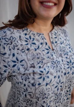 Iman Kalamkari Cotton Top