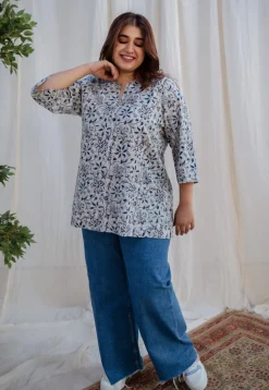 Iman Kalamkari Cotton Top