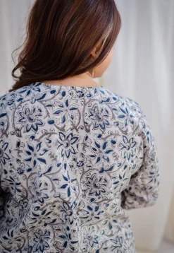 Iman Kalamkari Cotton Top
