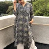 Indigo Kalamkari Kurta