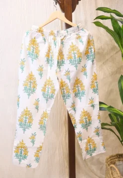 Isbah Sanaganeri Cotton Pant