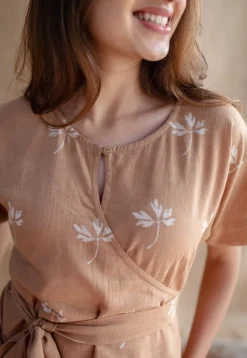 Issa Dabu Slub Cotton Dress