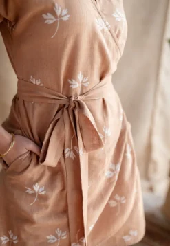 Issa Dabu Slub Cotton Dress