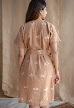 Issa Dabu Slub Cotton Dress
