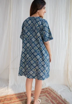 Jafrin Ajrakh Cotton Dress