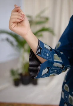 Jaipur Jharoka Ajrakh Cotton Kurta
