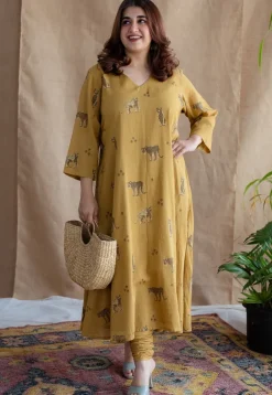 Kanha Bagh MulMul Cotton Kurta