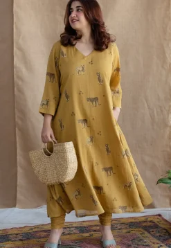 Kanha Bagh MulMul Cotton Kurta