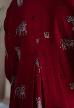 Kanha Bagh MulMul Cotton Dress