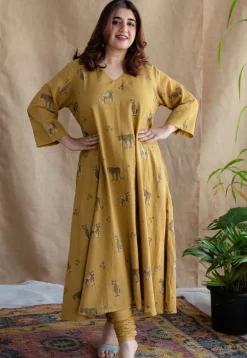 Kanha Bagh MulMul Cotton Kurta
