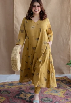 Kanha Bagh MulMul Cotton Kurta