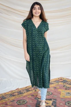 Manya Slub Cotton Kurta