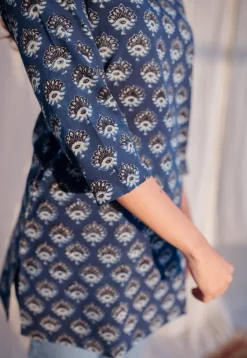 Midha Ajrakh Cotton Top