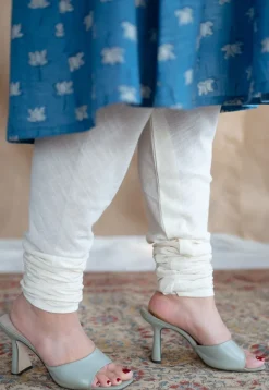 Miral Slub Cotton Churidar