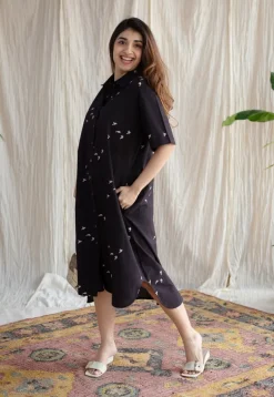 Moonlight Jaipur Ajrakh Cotton Dress
