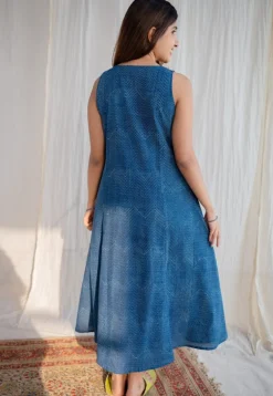 Nafrin Dabu Cotton Hand Embroidered Dress