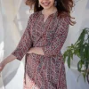 Natasha Kalamkari Kali Cotton Kurta