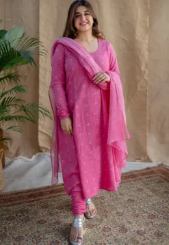 Nazera Slub Cotton Churidar