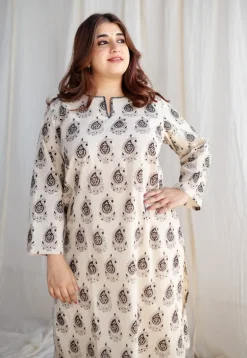Nazmin Bagru Cotton Kurta