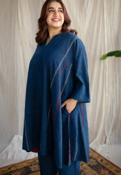 Nila Bombay Ajrakh Cotton Co-ord Set (Set of 2)