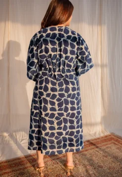 Priam Dabu Slub Cotton Dress